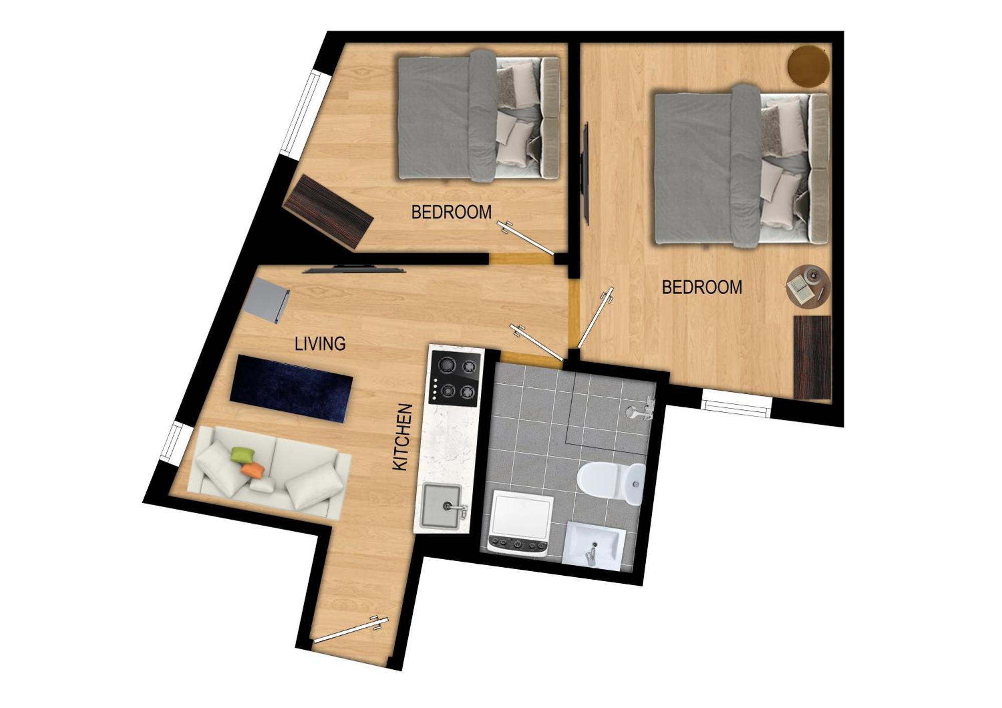Appartamento King Bed - Renovated 2024 - 2Br Behind Bryggen Bergen Esterno foto